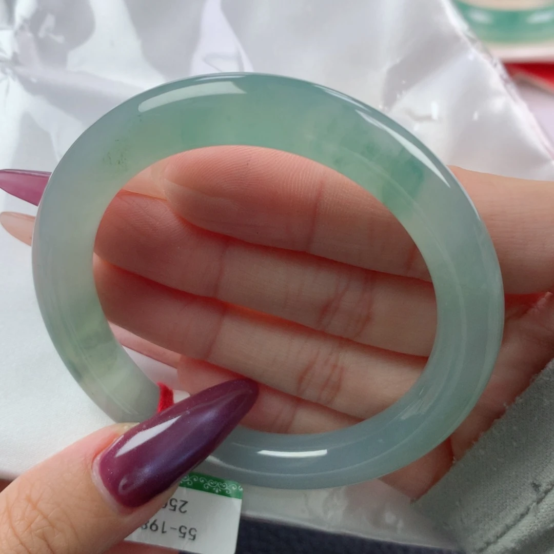 未镶嵌手镯翡翠缅甸天然翡翠A货55