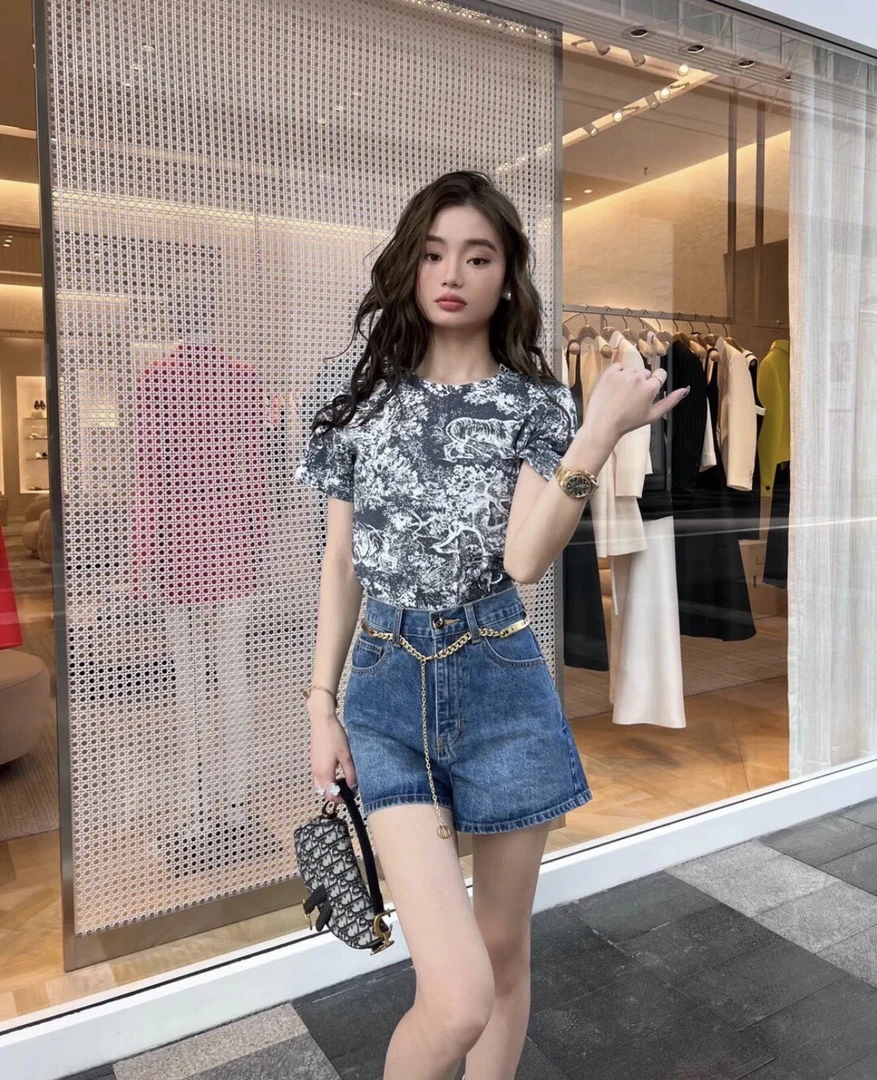 99新 DIOR/迪奥 Dior/迪奥/经典图腾短袖 M码 99新 GM002578