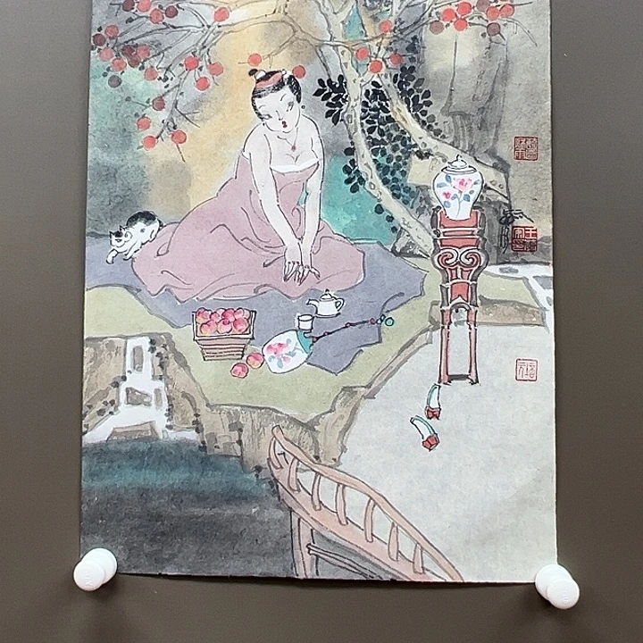 国画王毓安---手绘原创