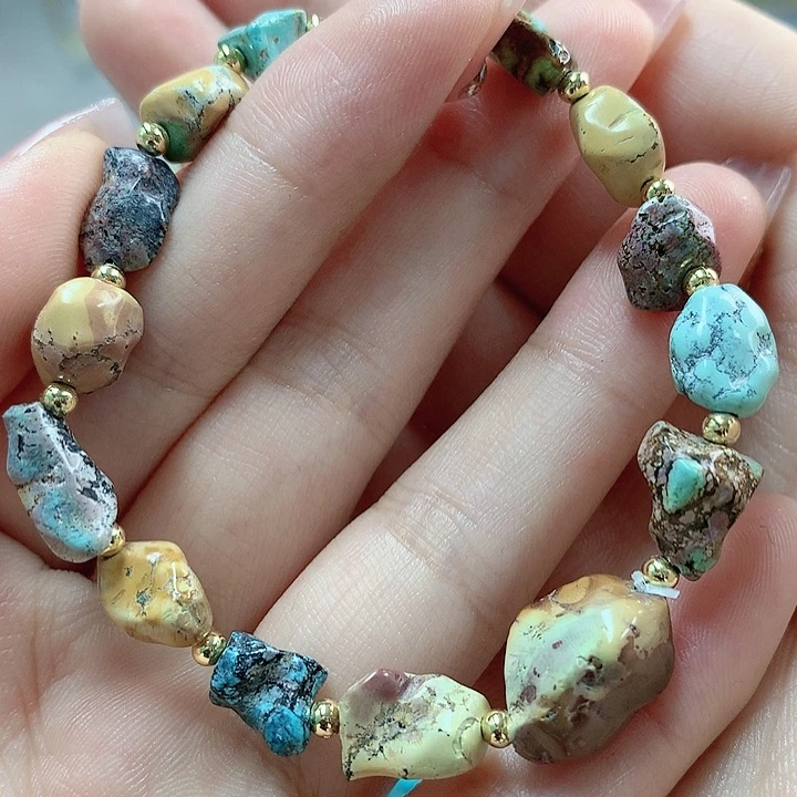 绿松石珠宝奇石未镶嵌