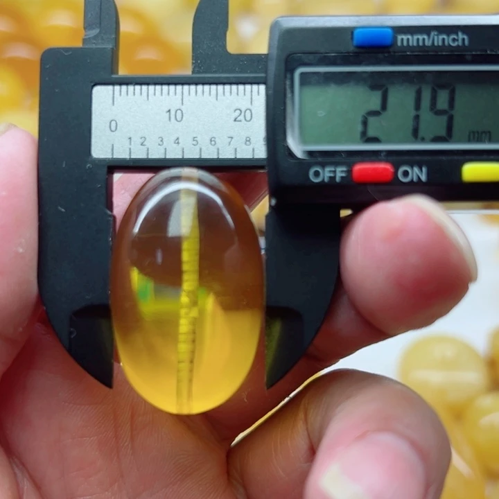 未镶嵌琥珀（矿物珀）裸石