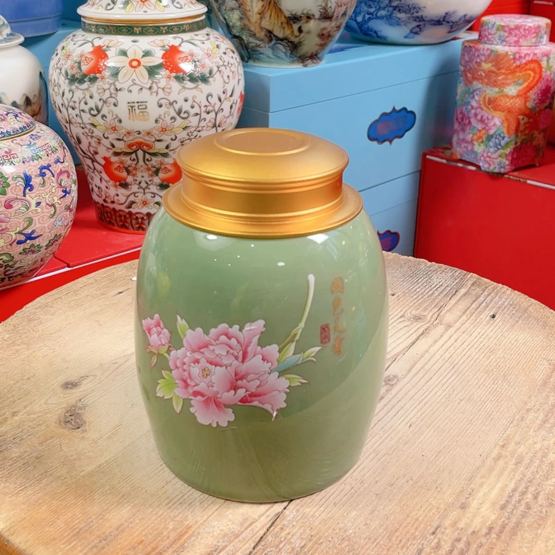 【闪购商品】罐陶瓷茶叶罐密封罐