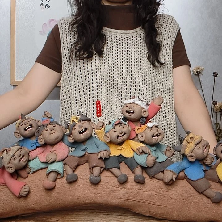 J***L紫砂不规则童趣系列作品十二生肖娃