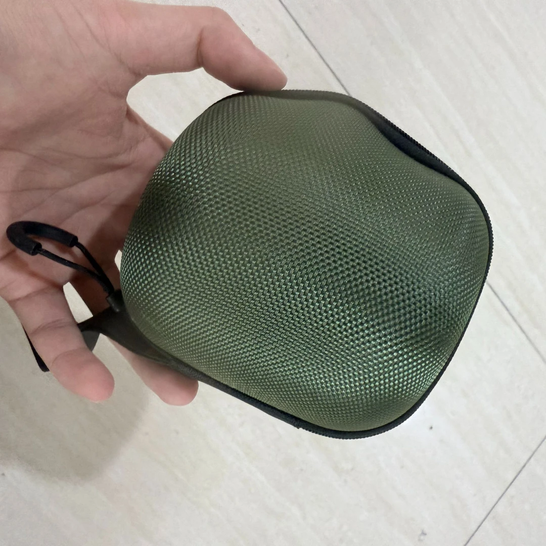 加固加厚纯色收纳保护小包绿色