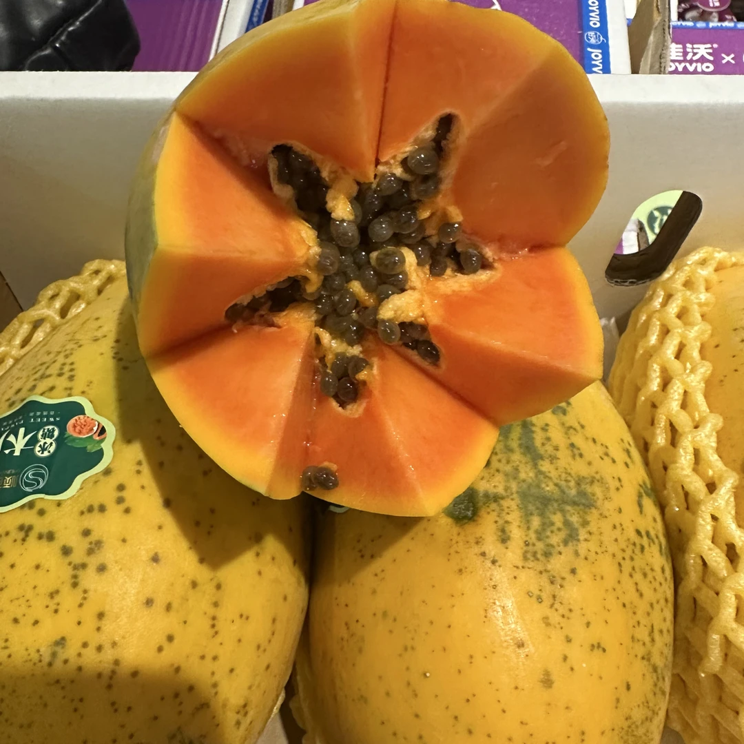 红心木瓜1箱3粒到家就能吃海南省