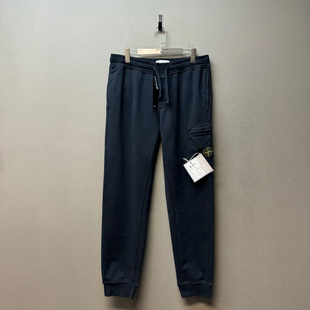Stone island 石头岛/04747/24新款蓝黑暗夜黑色卫裤 L码