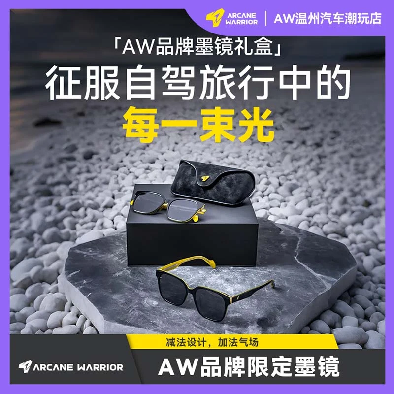 ARCANE WARRIOR车载防紫外线时尚墨镜