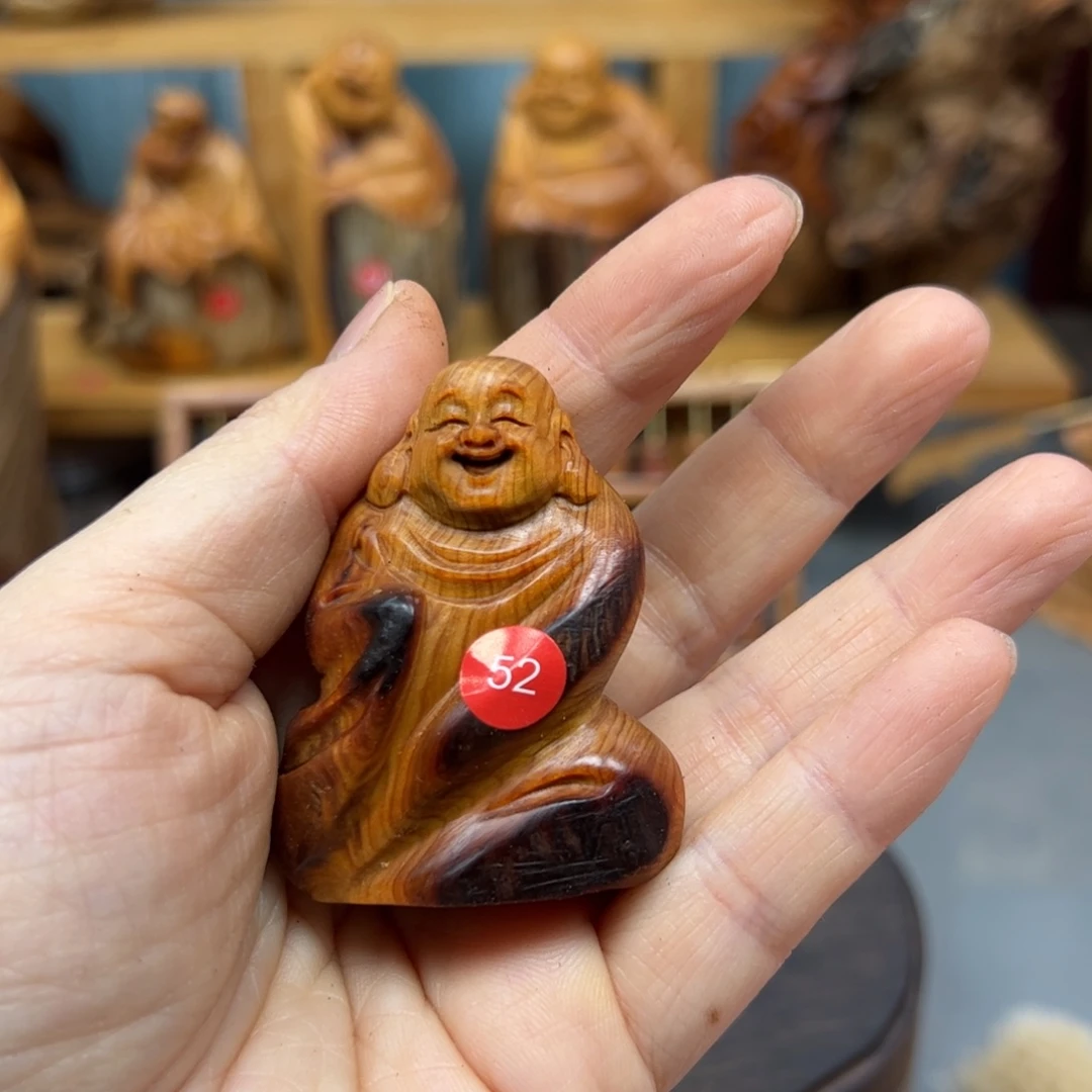 X***W木崖柏木摆件手把件，