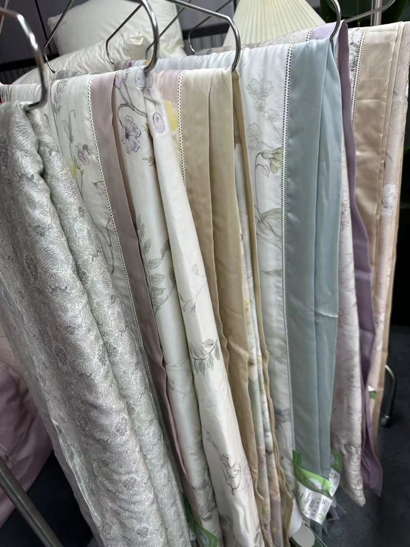 25年新款/LF级别/镂空/宽边/数码印花/机洗水洗兰精天丝单夏被