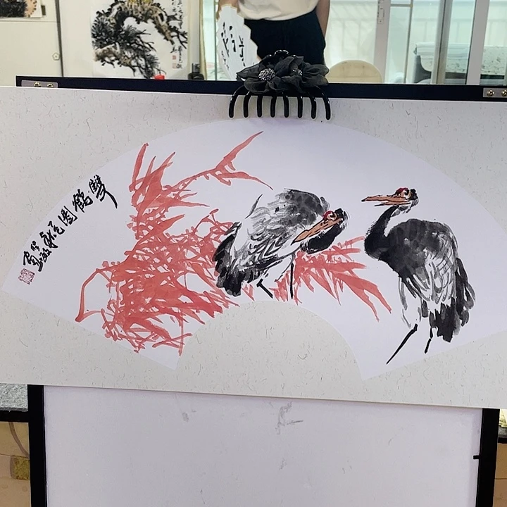 国画张圣敏先生纯手绘作品