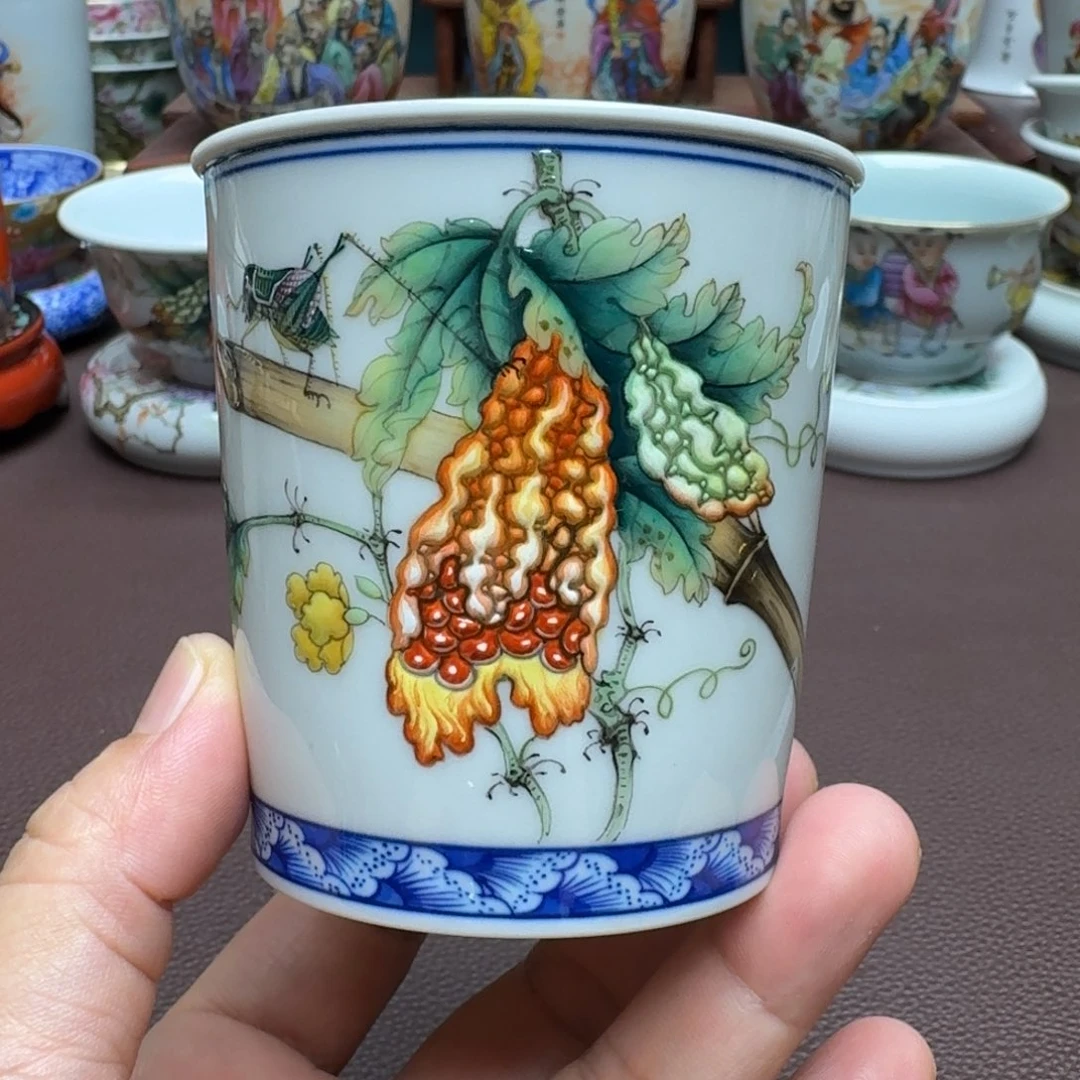 景德镇手工手绘展示