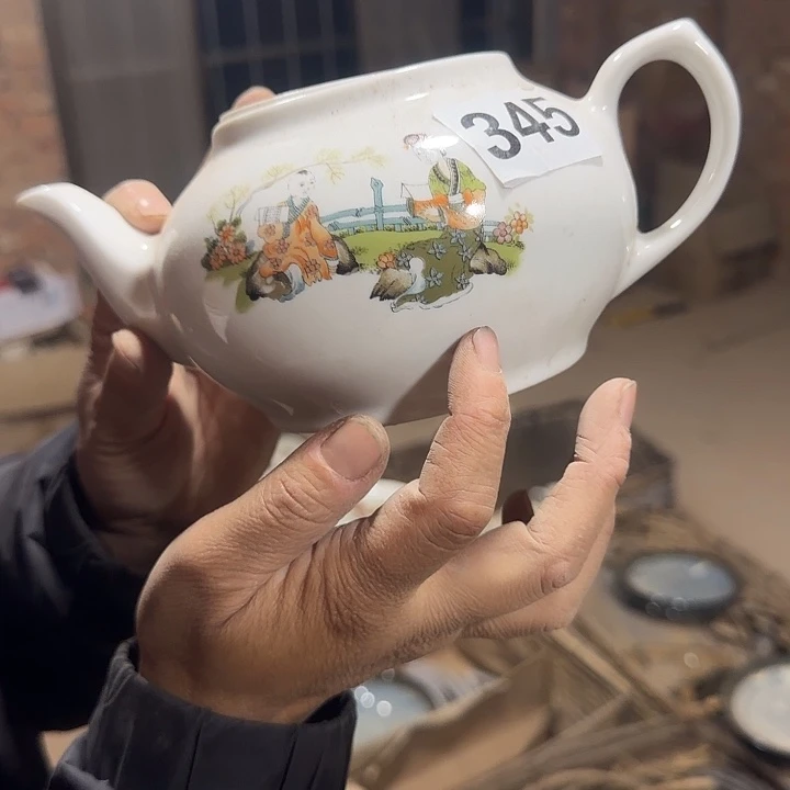 库存瓷片三娘教子一个