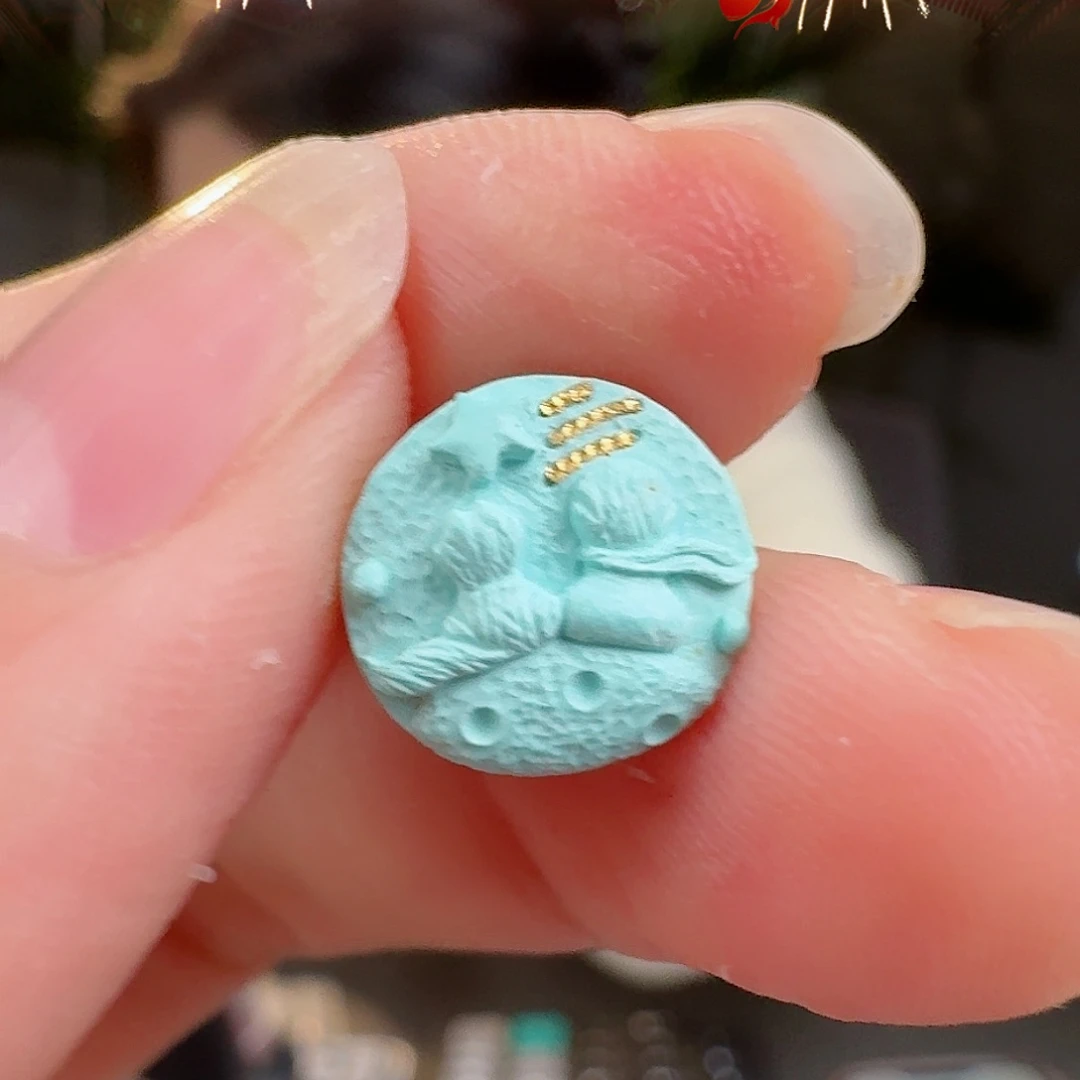 绿松石珠宝奇石未镶嵌