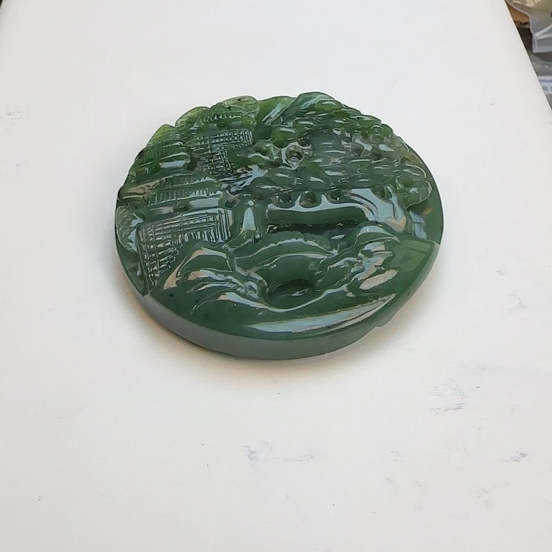 和田玉（碧玉）未镶嵌颈饰
