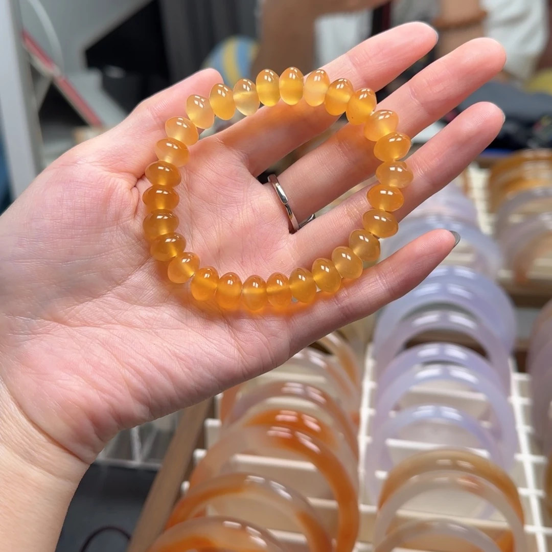 玛瑙/玉髓合金手链