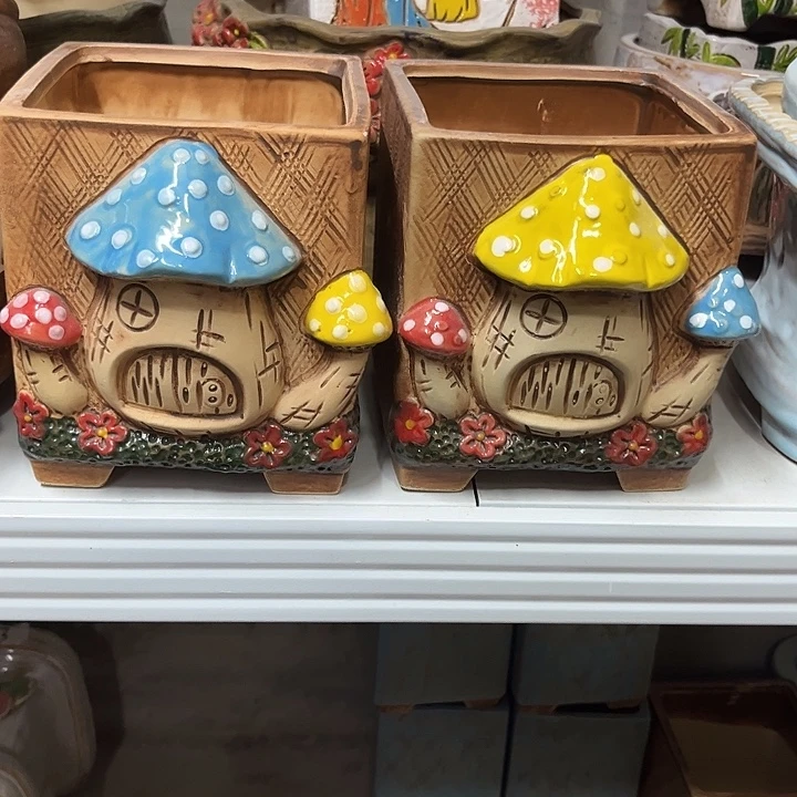 粗陶材质多肉花盆