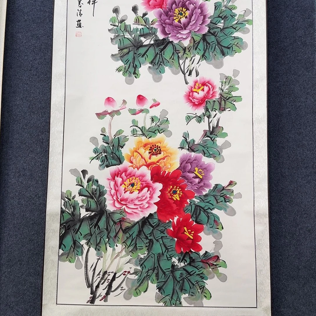 纯手绘国画作品作品