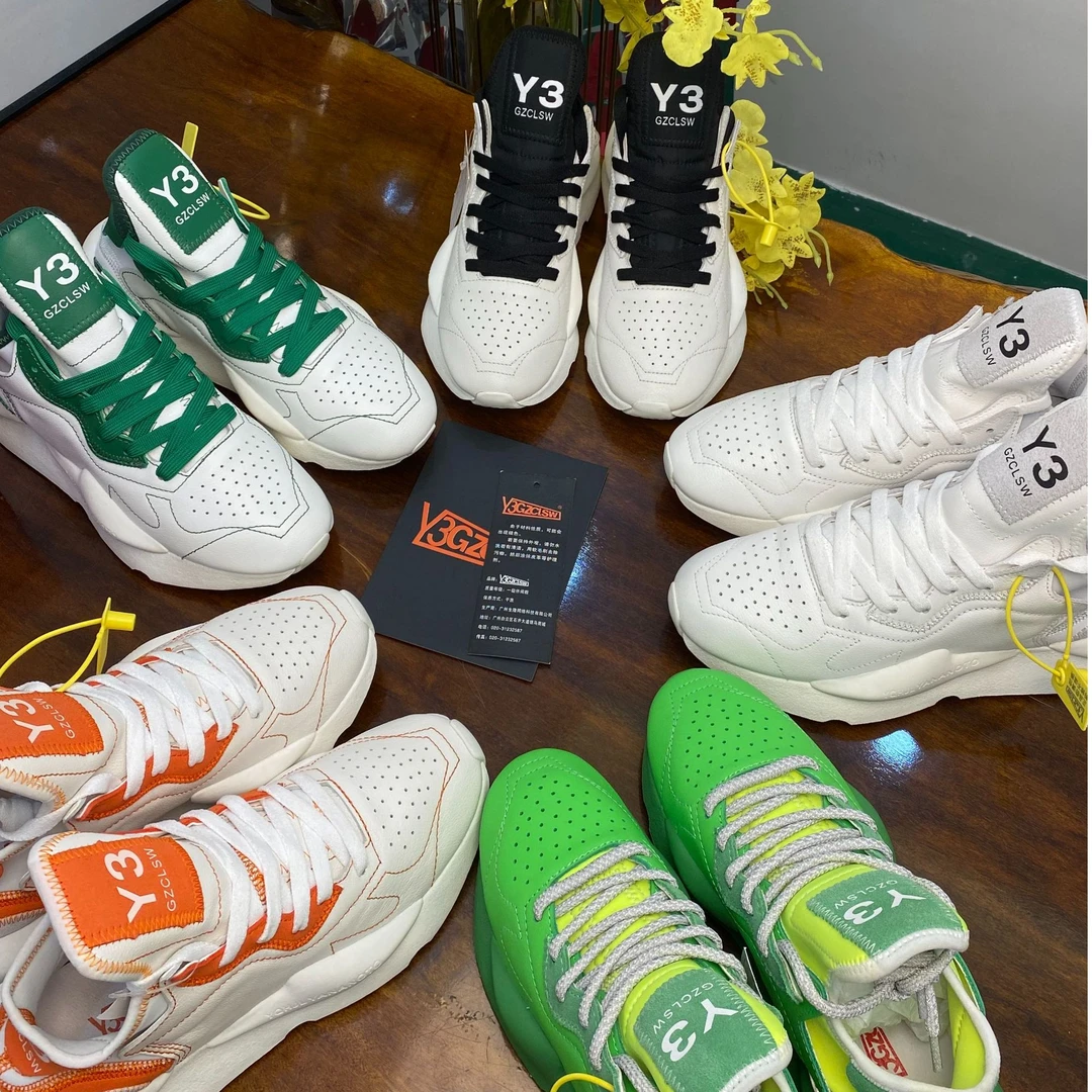 Y3GZCLSW官方正品夏季透气潮款老爹鞋情侣休闲百搭厚底潮鞋男女