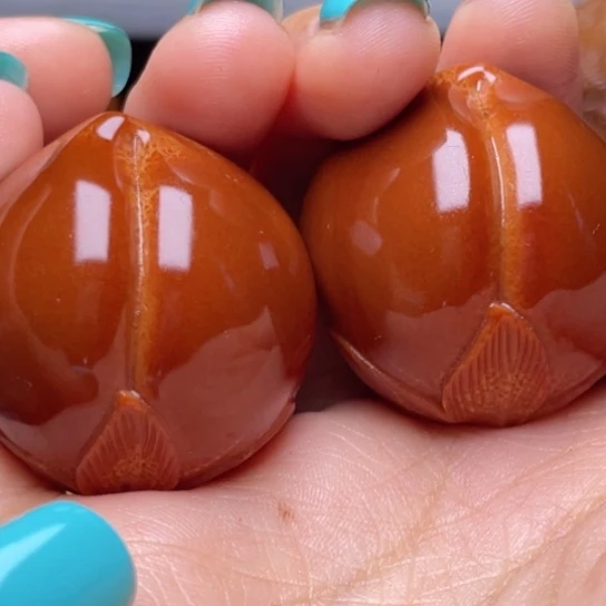 吊坠橄榄核寿桃手球3.3