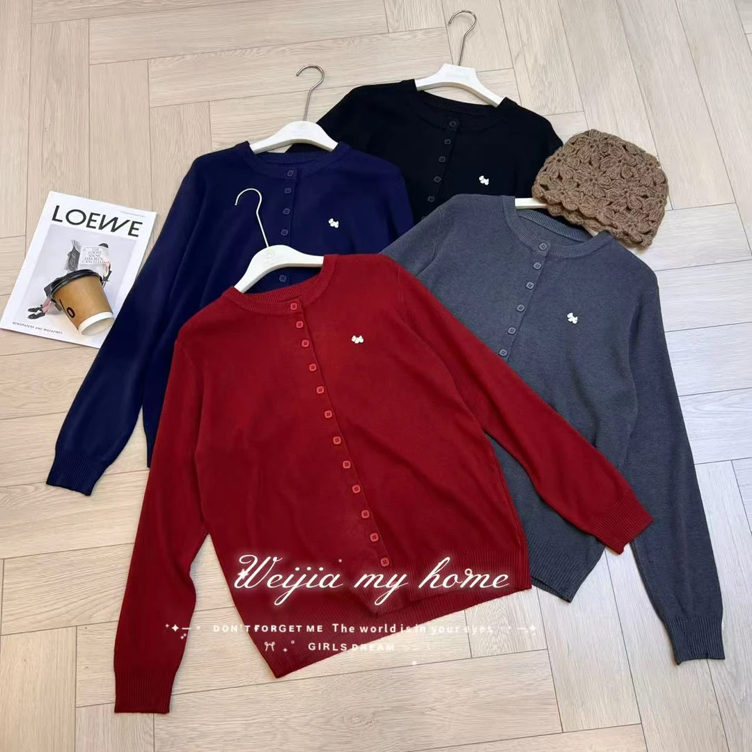 【WJ】秋款 周 9130 四色针织上衣