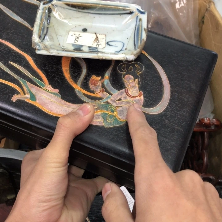 陶瓷孤品单件车里拍