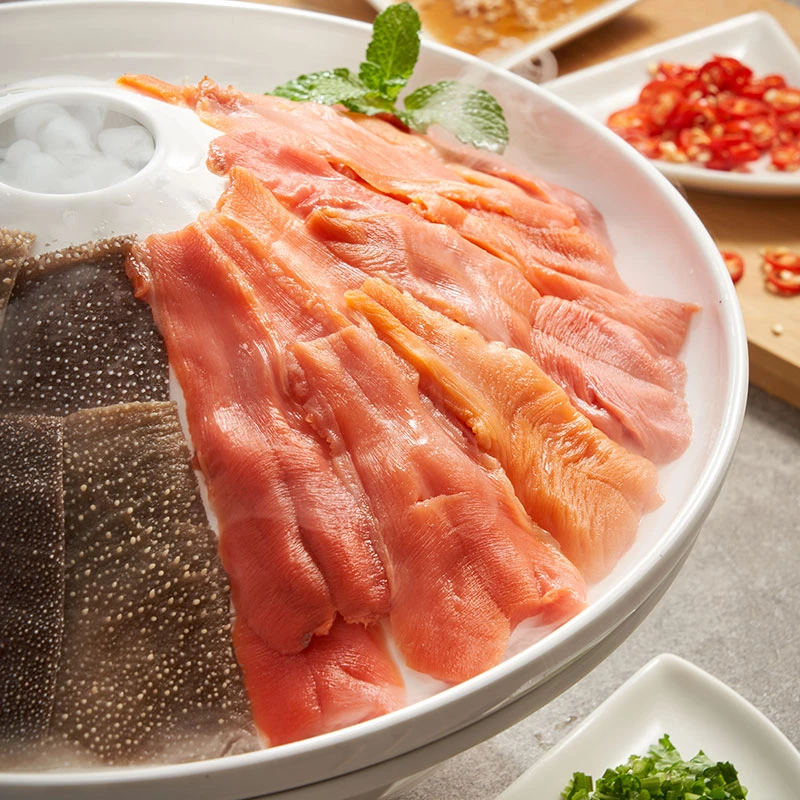 Clearwater北极清水加拿大冰山蚌切片即食刺身 涮火锅一级棒