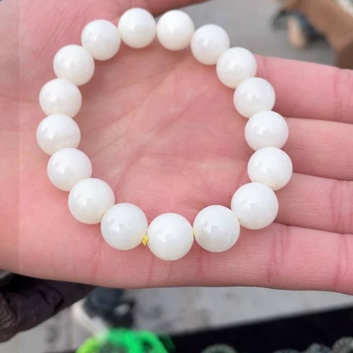 和田玉手串01未镶嵌