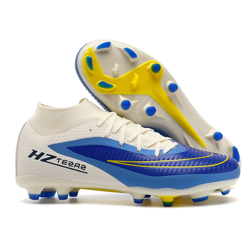 AG长钉足球鞋防滑训练鞋学生青少年成人户外运动鞋35-45码