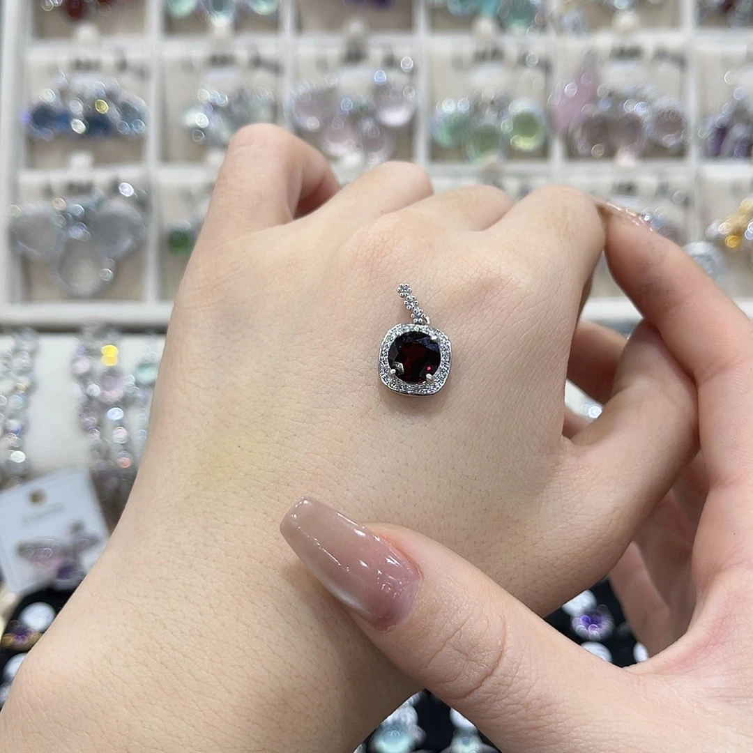 蛇纹石玉银S925镶嵌戒指