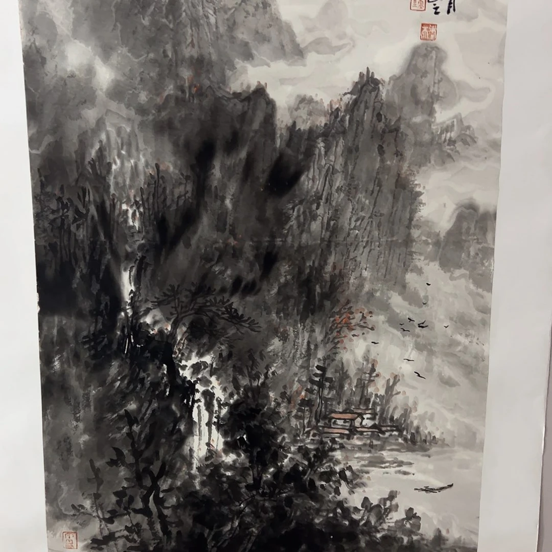 国画半****馆我在等你来啊亲