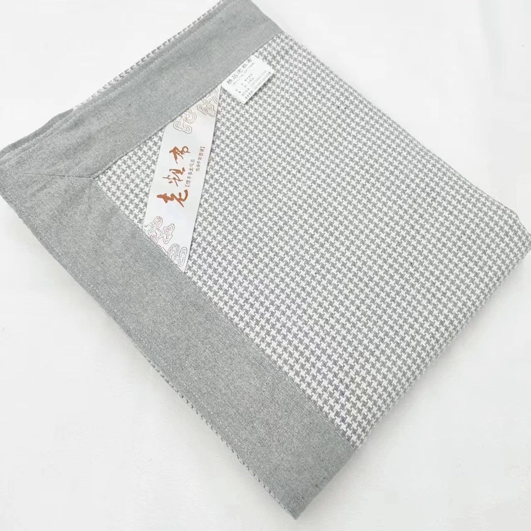 老粗布<特价>【凉席床单单件】<灰白小千鸟>1X2.1m<±5cm>学生