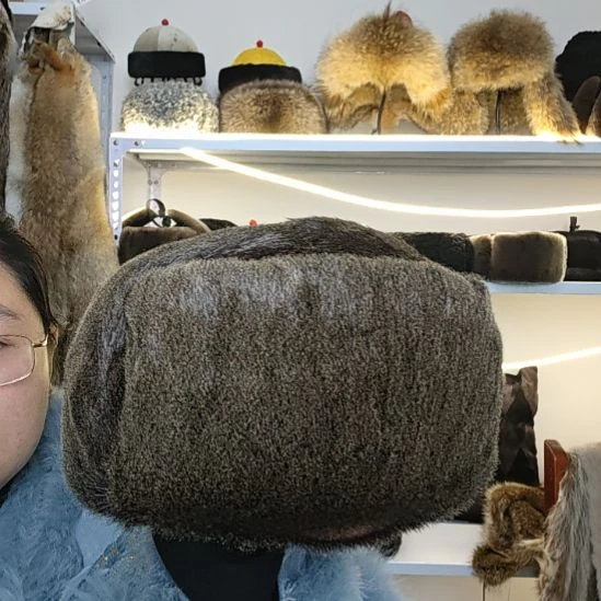 海豹毛海豹毛雷锋帽54号