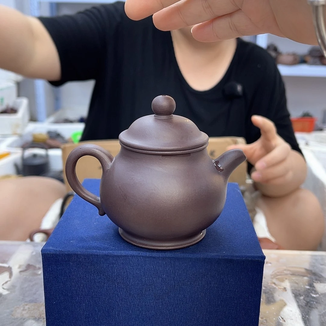 茶壶紫砂宜兴紫砂壶瑕疵