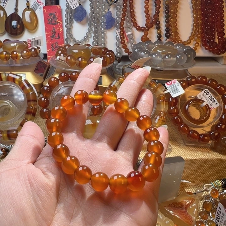 静***心玛瑙/玉髓合金颈饰7