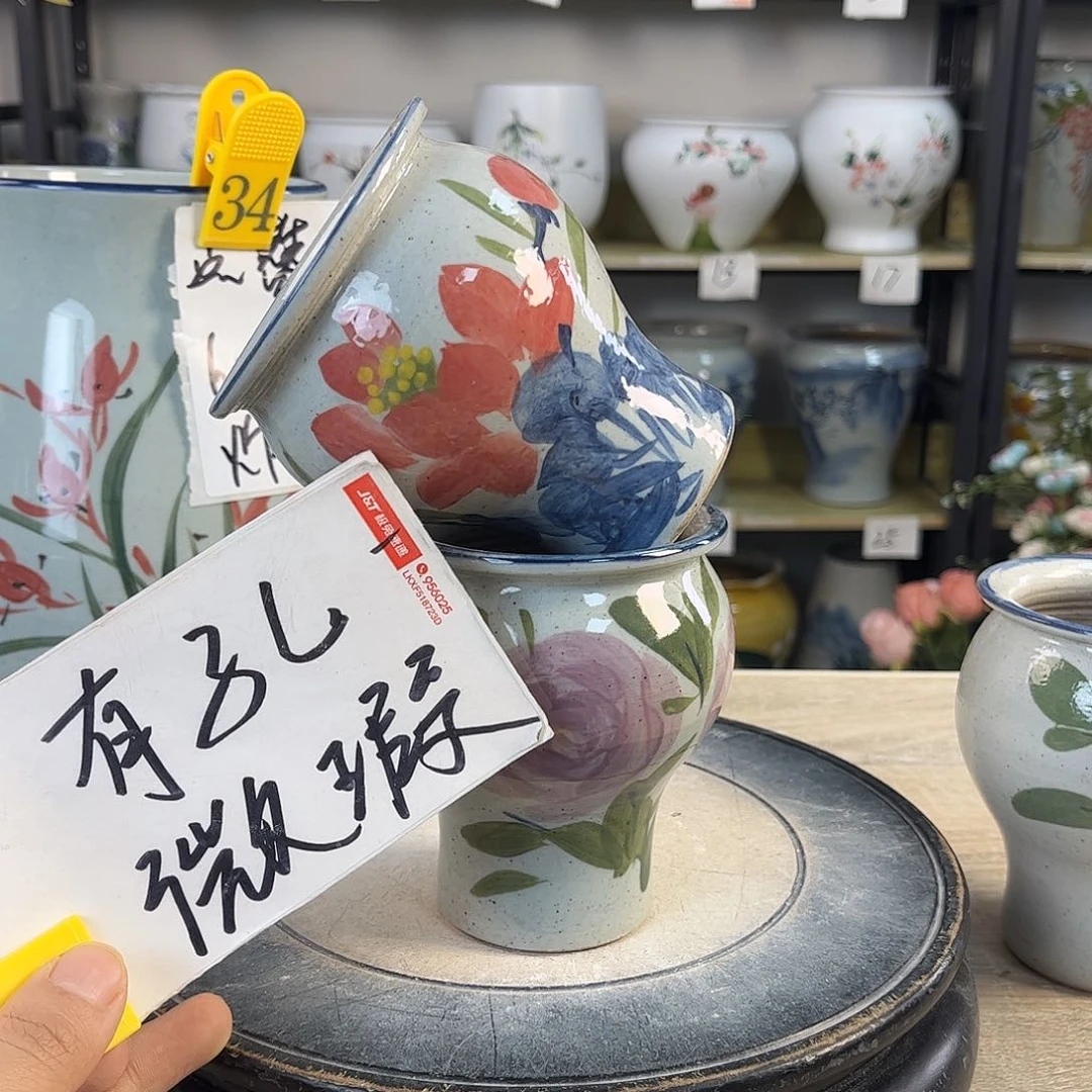 罐1xc景德镇陶瓷花盆