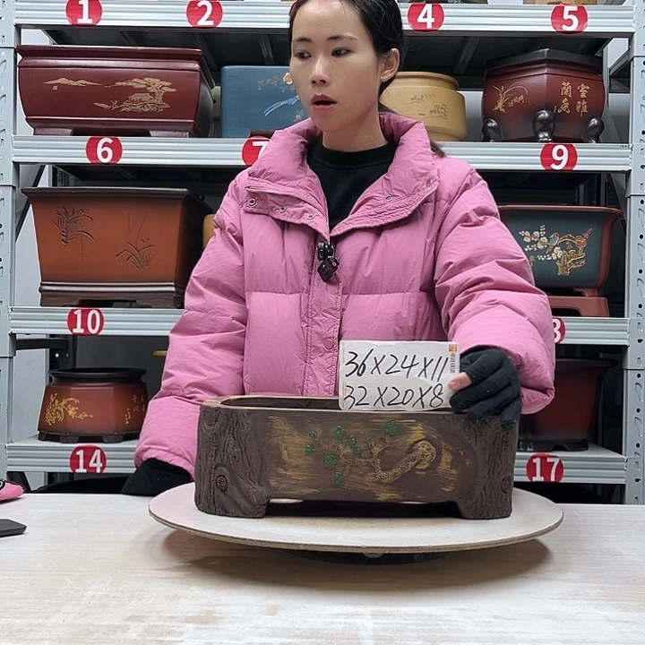 花盆紫砂紫砂花盆