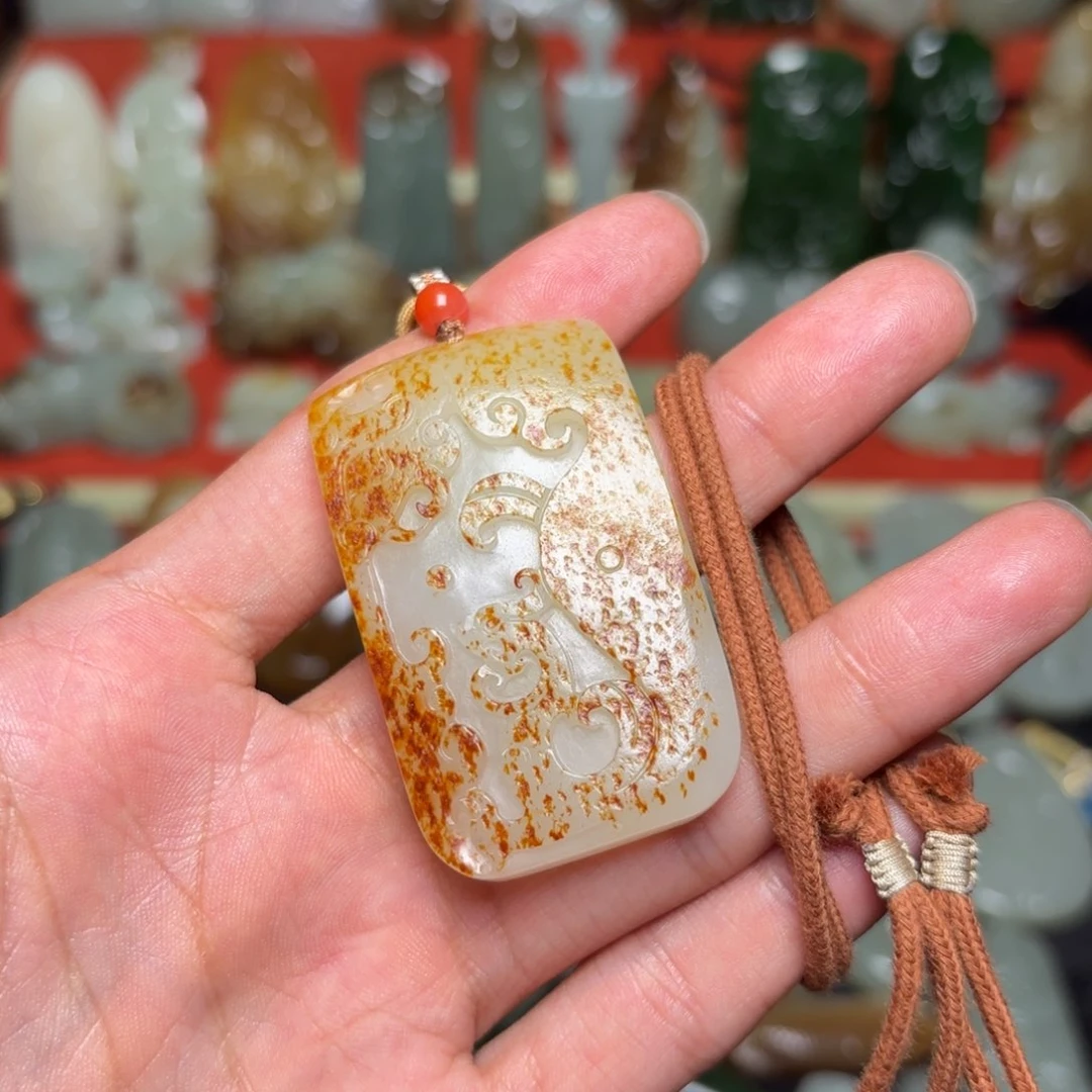 和田玉未镶嵌颈饰陪****站