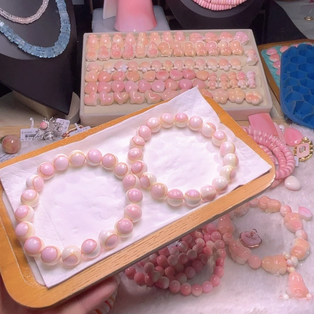 未镶嵌海螺珠手串04