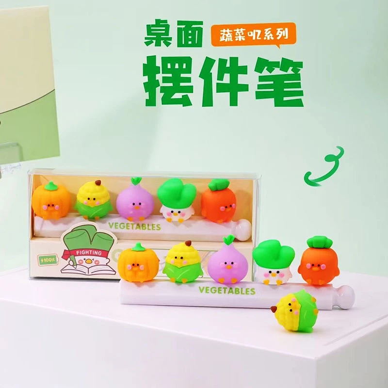 KUKI可奇家-公仔造型摆件笔-0615-0105