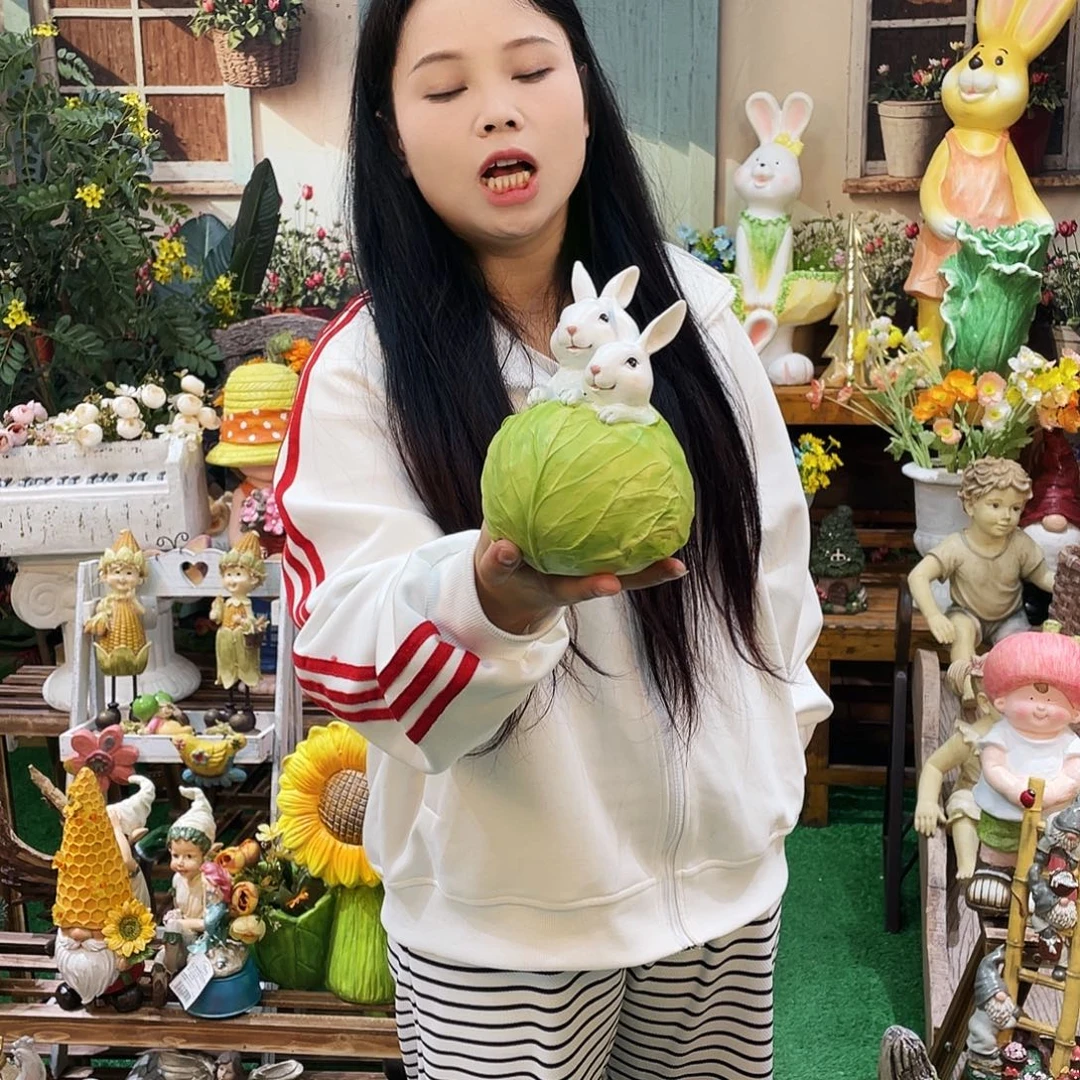 摆件花园摆件红红火火