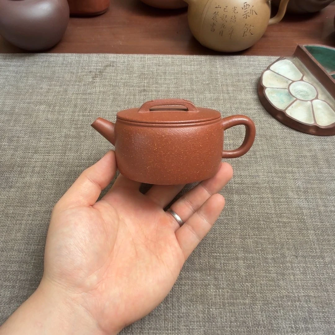 紫砂茶壶精工半手汉瓦壶