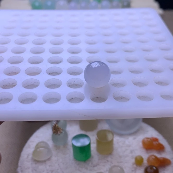 未镶嵌手链翡翠12.1翡翠圆珠