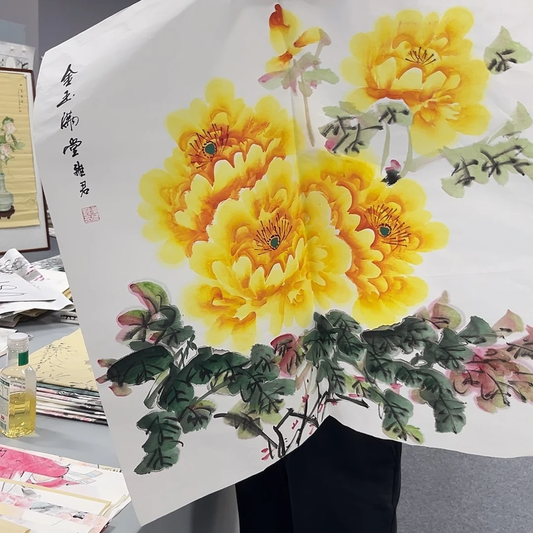 国画国画老师作品