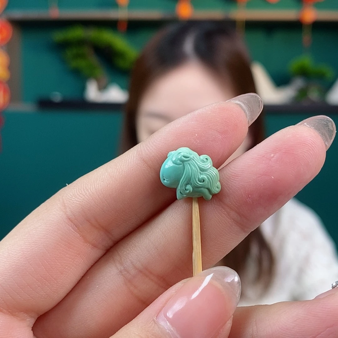 绿松石珠宝奇石未镶嵌