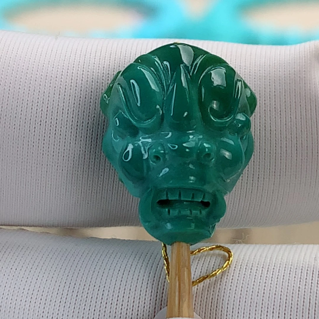 绿松石挂件未镶嵌