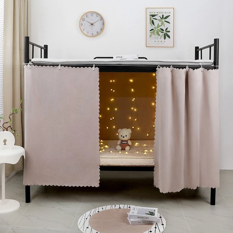 床帘纯色学生宿舍高度遮光床帘防尘单人床床幔出租屋上下铺隐私帘