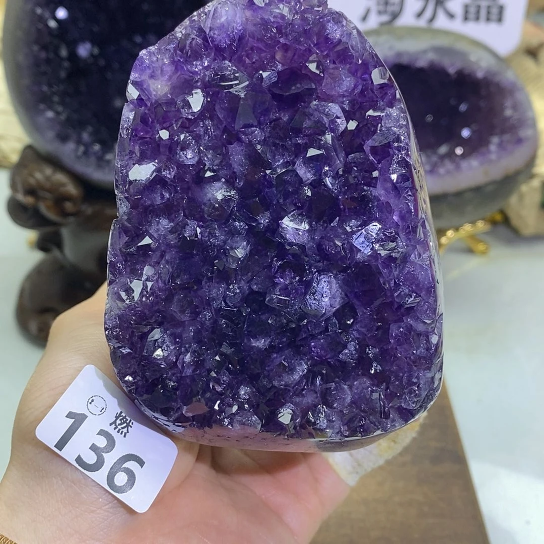 未镶嵌大型摆件（非配饰）紫晶