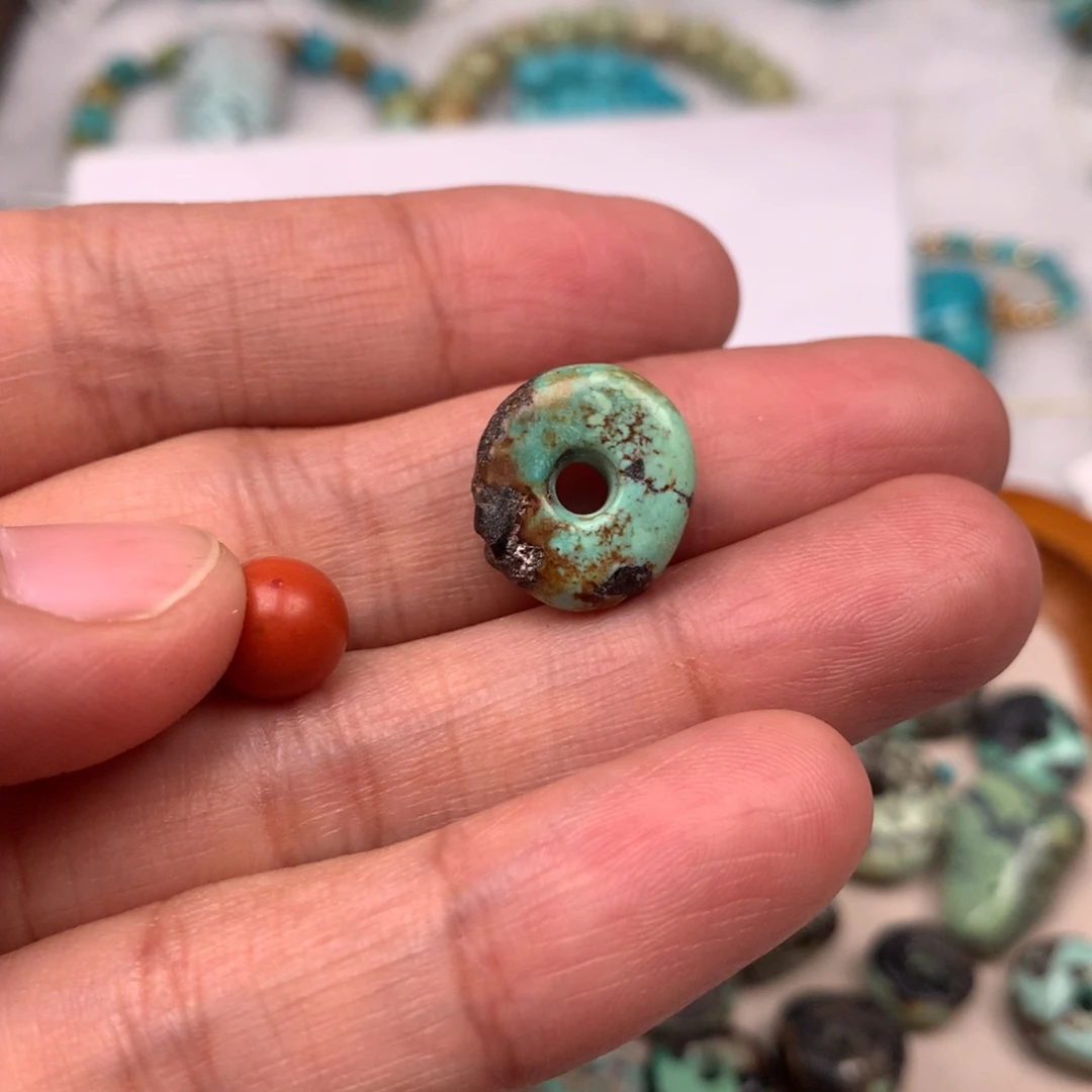 玛瑙/玉髓未镶嵌扣子一颗