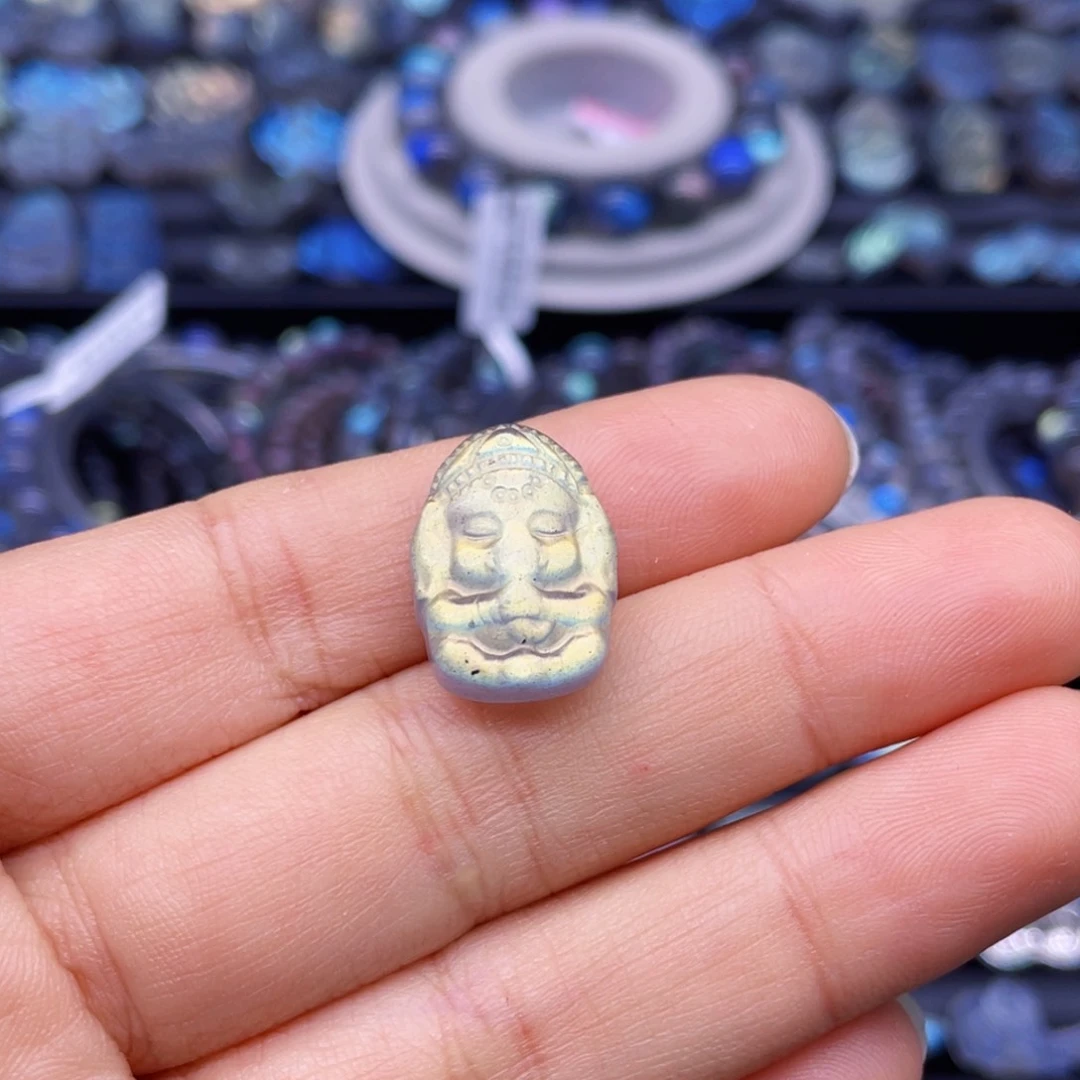 长石裸石未镶嵌*️***象神
