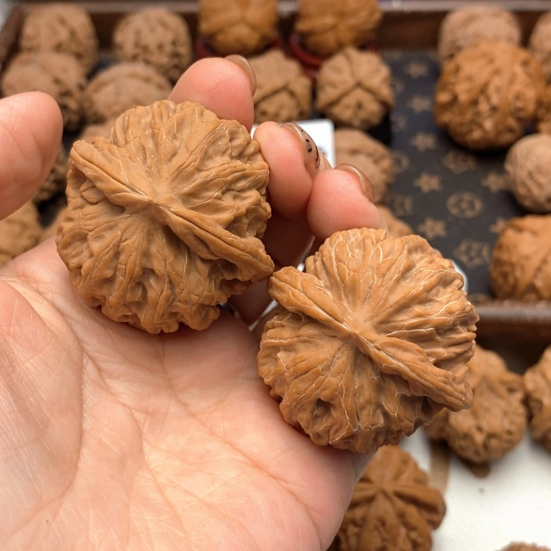 把件文玩核桃42尺全品金麒麟